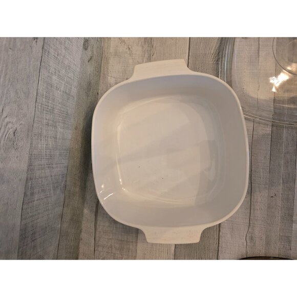 Vintage Corning Ware 4 Quart Casserole Dish With Lid - Country Festival Pattern - Picture 2 of 4